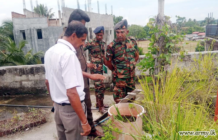 Hundreds of Troops Toil for Prevention of Dengue