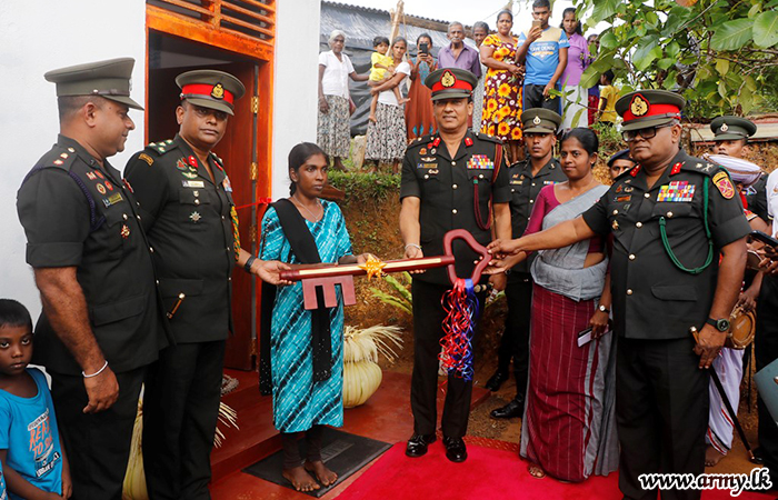 Commander's Greenlight Enables 612 Infantry Brigade to Construct Home for Mother with 4 Children 