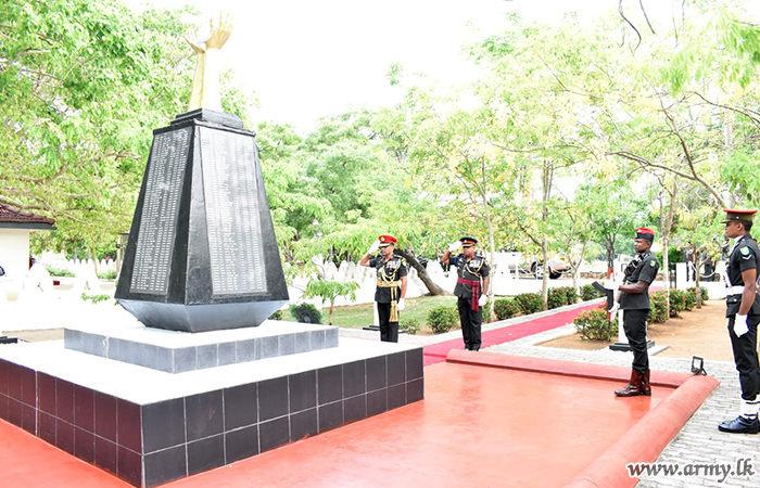54 Infantry Division Pays Tribute to Fallen War Heroes in Mannar Region