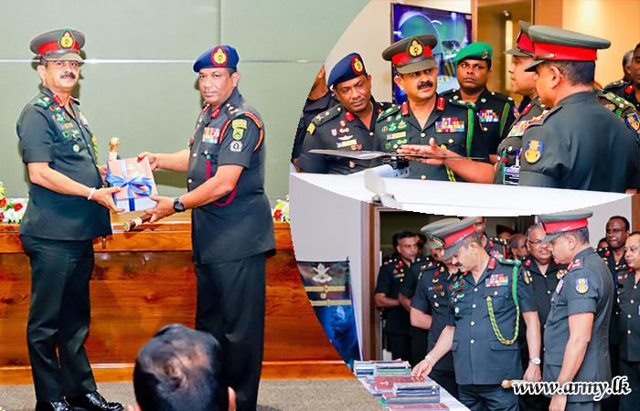 Army Commander Receives Army Doctrinal Publications (Volume -2), Compiled by Dte of RCD