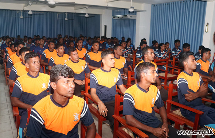 Lectures on 'Sport Psychology & Science' Held at SLAGSC Regimental HQ