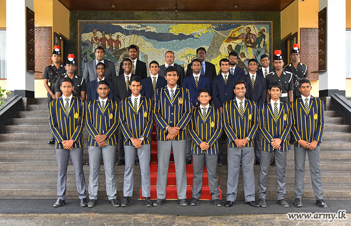Royal College Cricket Team on Goodwill Tour to SLMA 