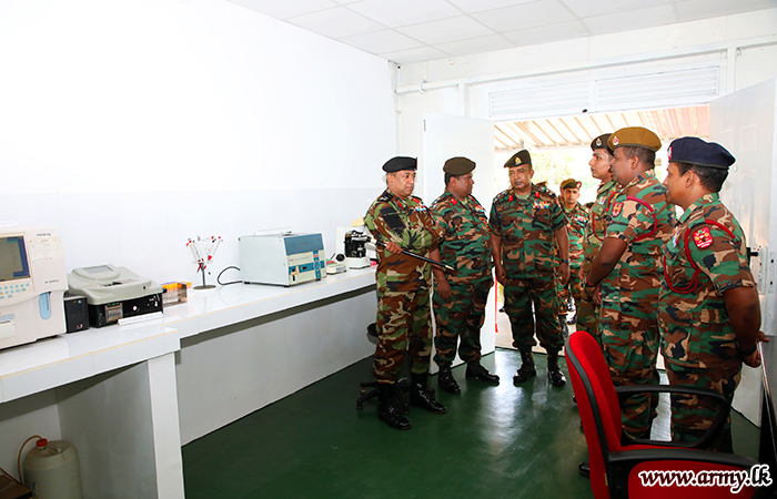 Palaly Army Base Hospital Equipped with New Laboratory