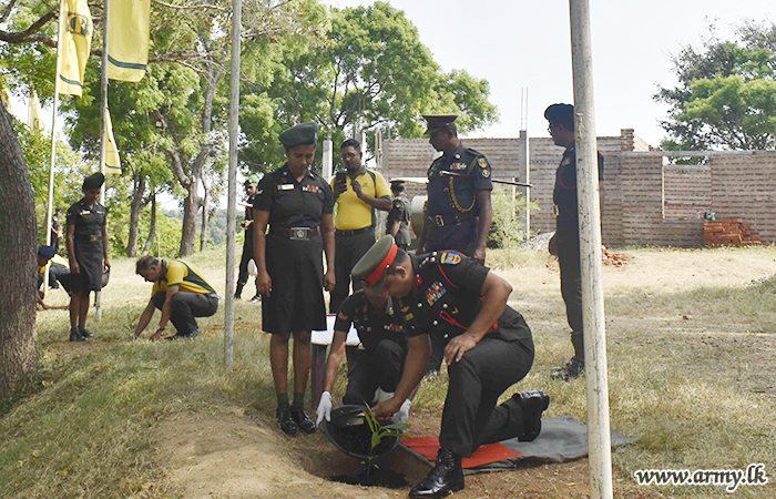 ITC Plants 500 Saplings Inside the Camp Premises