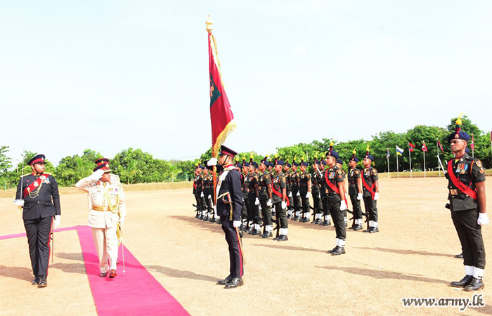 3rd Commander in 1 Corps Relinquishes Office