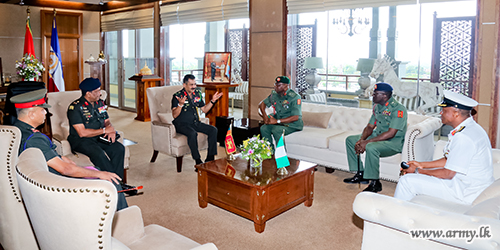 Fostering Goodwill, Nigerian Military Delegation Calls at Army HQ