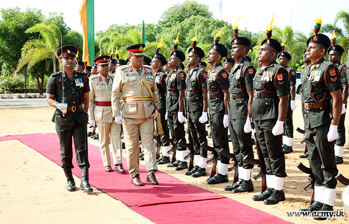 52 Infantry Division's GOC Relinquishes his Duties