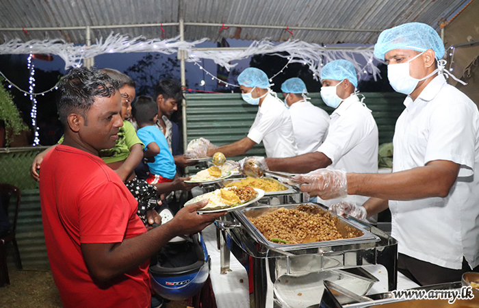 9 VIR Stages a Free Rice Eatery on Account of Poson