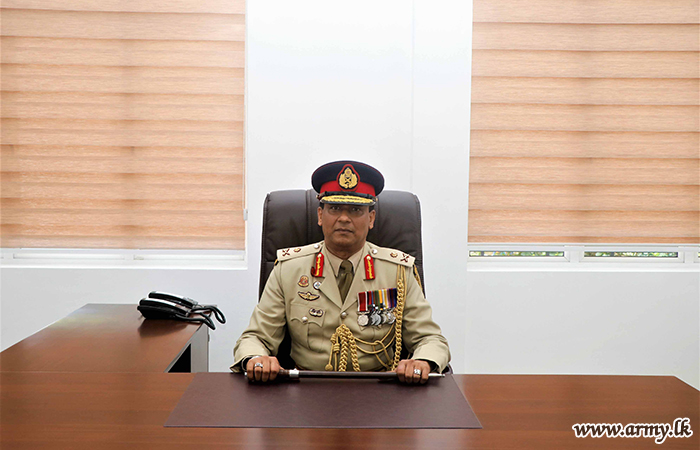 Newly Appointed Colonel Commandant, Sri Lanka Army General Service Corps Begins Duties