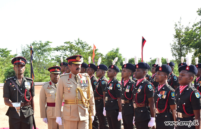 East Troops Bid Farewell to Outgoing Commander