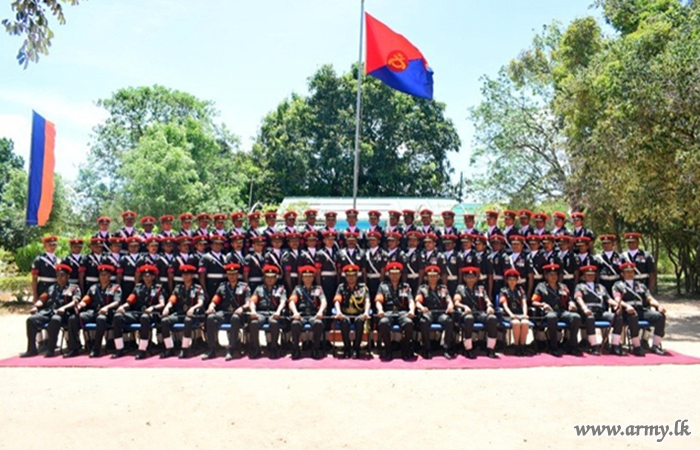 SLCMP Colonel Commandant Meets Troops in North