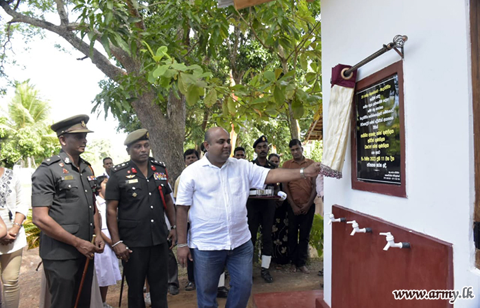 211 Infantry Brigade Initiates Drinking Water Facility for More Than 2500 Students & Civilians 