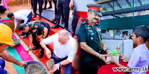 Army Troops Once Again Come to the Fore for Nation-building School Project at Kotapola