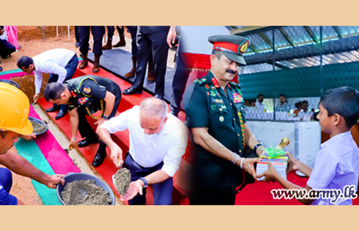 Army Troops Once Again Come to the Fore for Nation-building School Project at Kotapola