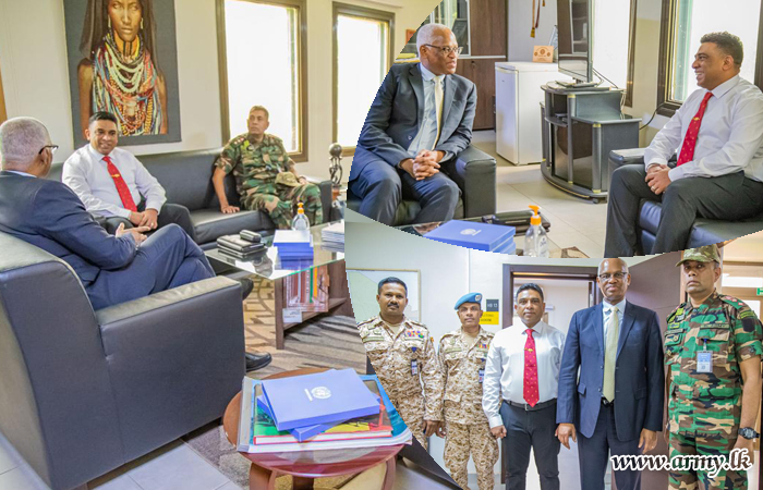 DGGS Prior to New Deployment in Mali Meets UN SRSG in MINUSMA