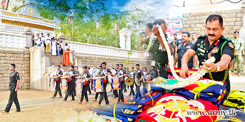 Religious Blessings on 74th Army Anniversary & Army Day Begin at Anuradhapura Jaya Sri Maha Bodhi  