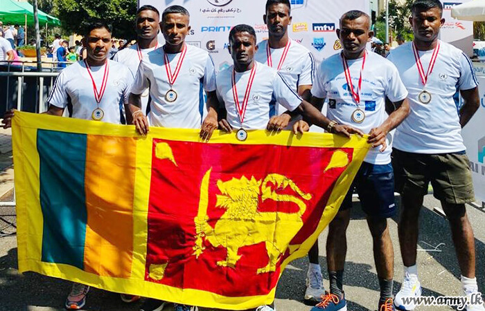 මූලස්ථාන ආරක්‍ෂක භට ඛණ්ඩය ලෙබනනයේ මැරතන් තරගයට සහභාගී වේ