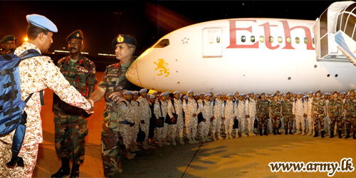 5th CCC of the Army Leaves for UN Peacekeeping in Mali
