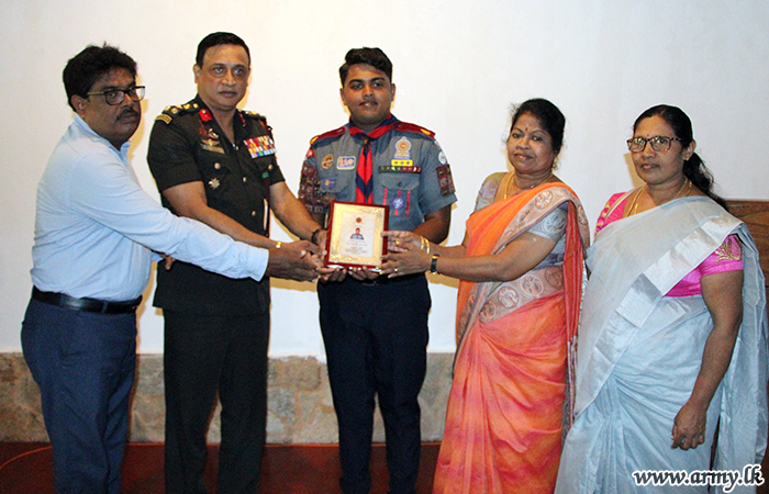 231 Infantry Brigade Felicitates Swimming Adventurer 