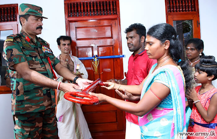 Urumpirai Family Receives Record-breaking 770th Army-built New House