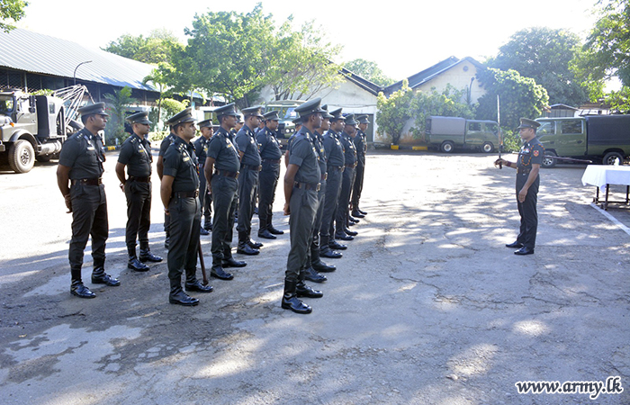 SLEME Officers’ Training Day Held at Regimental HQ
