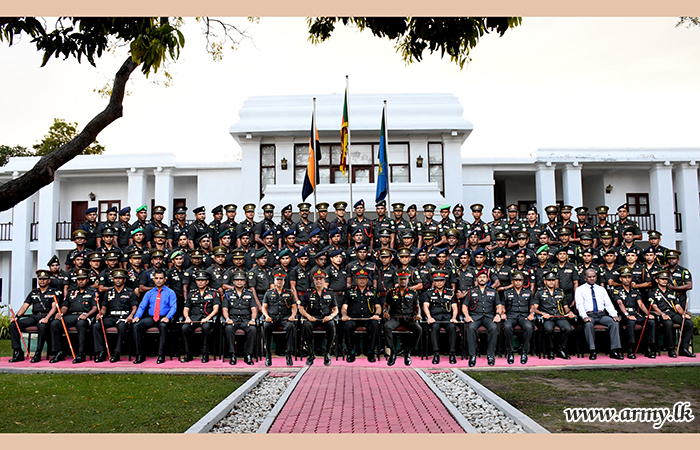 Regimental Sergeant Majors & Warrant Officers Join Workshop in Wanni    
