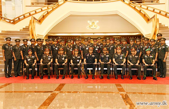 Student Officers in AWC Familiarize with Role & Tasks at Army HQ