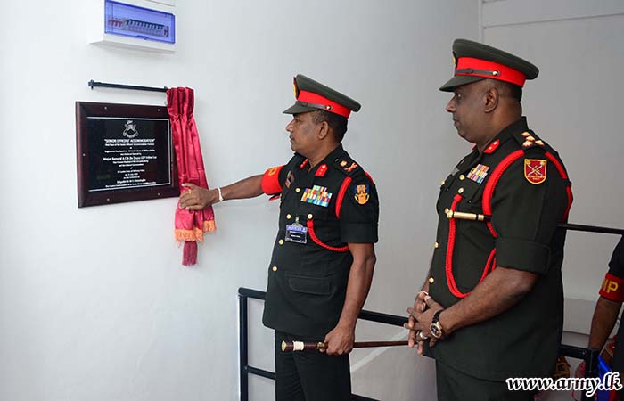 First Floor of SLCMP Senior Officers’ Accommodation Complex Opened