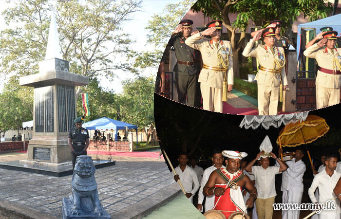 Memories of War Heroes in 'Battle of Mullaittivu' Refreshed & Saluted in Ceremonies 