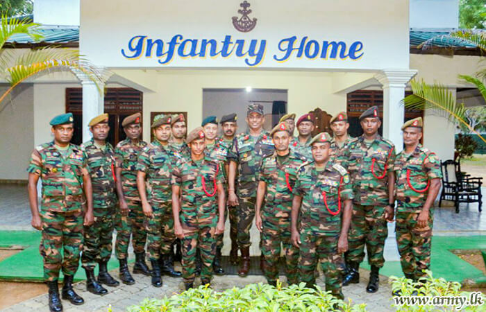 General Officer Commanding Visits Re-located 17 SLLI
