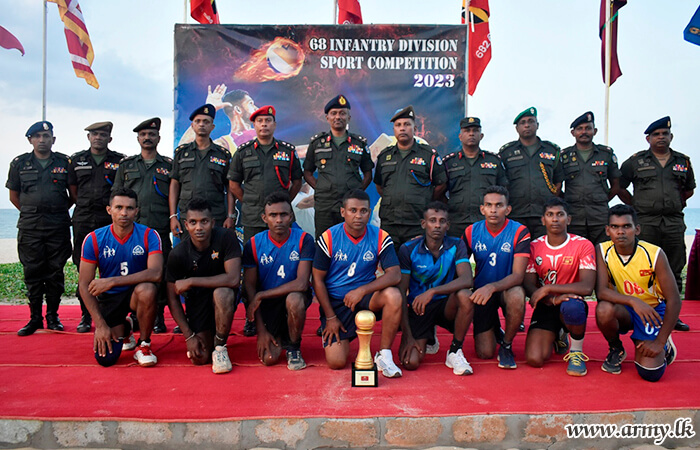 68 Infantry Division Organizes Challenge Trophy Beach Volleyball Tournament 