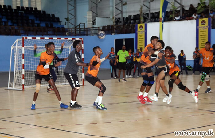 Army Men’s Handball Team Defeats Seychelles Team in Friendly Encounter