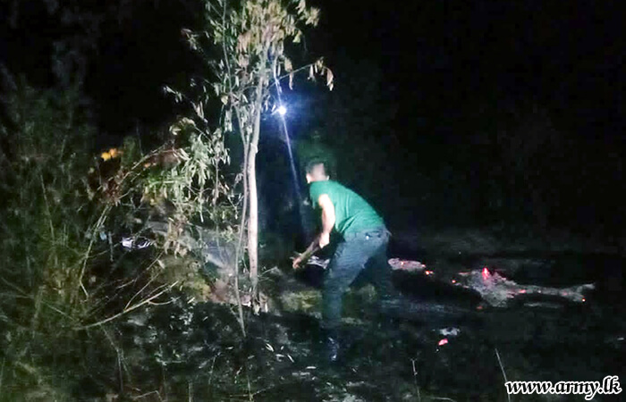 Spreading Bush Fire at Periyapachapallai Extinguished