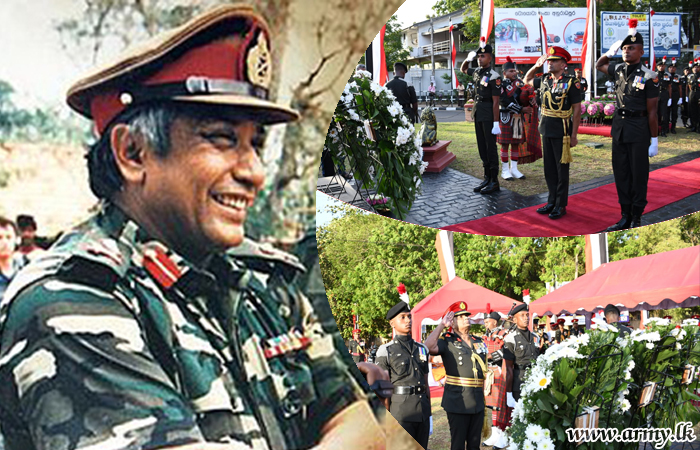 Fond & Heroic Memories of Lt Gen Denzil Kobbekaduwa Honoured on His 31st Death Anniversary Day