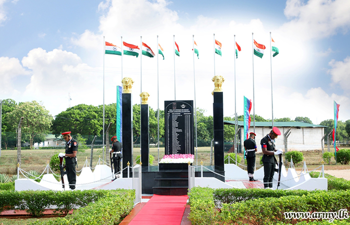 IPKF War Heroes Commemorated in Jaffna on India's Independence Day 