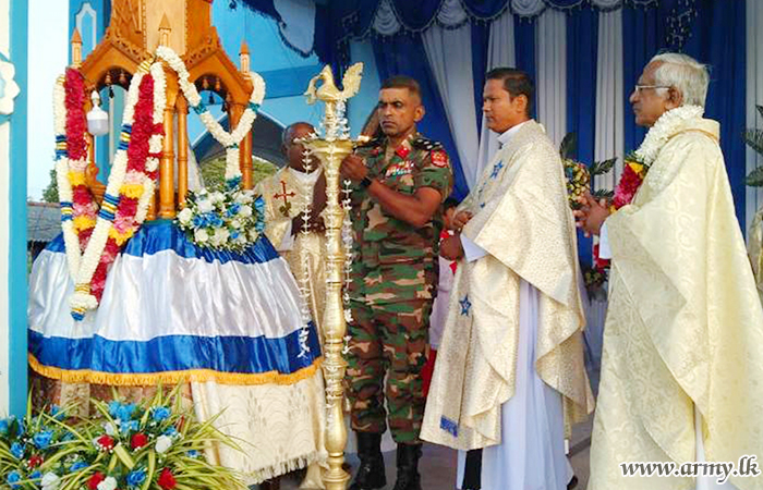 522 Infantry Brigade Supports Conduct of Kaddeikadu Church Feast