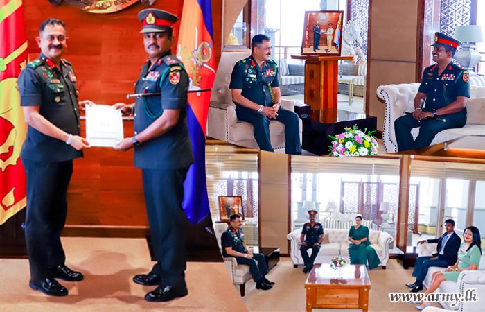 Retiring Major General J.M.R.N.K Jayamanna Receives Praise from Commander