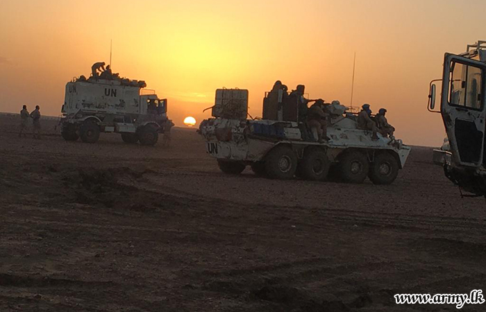 5th Combat Convoy Company (CCC) in Mali Commences Convoy Operations