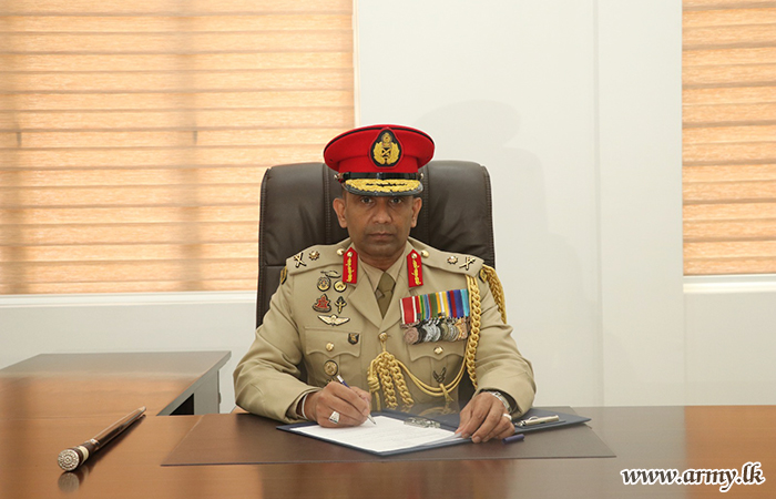 New Colonel Commandant of SLAGSC Begins Office