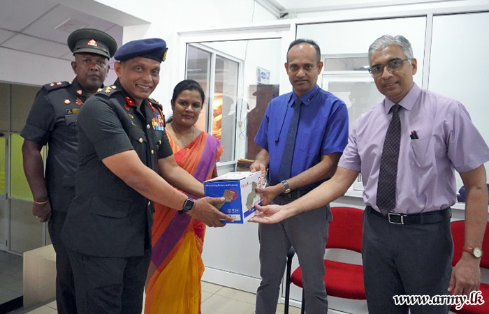 143 Brigade's Initiative Gets 10 Air Beds to Kurunegala Teaching Hospital