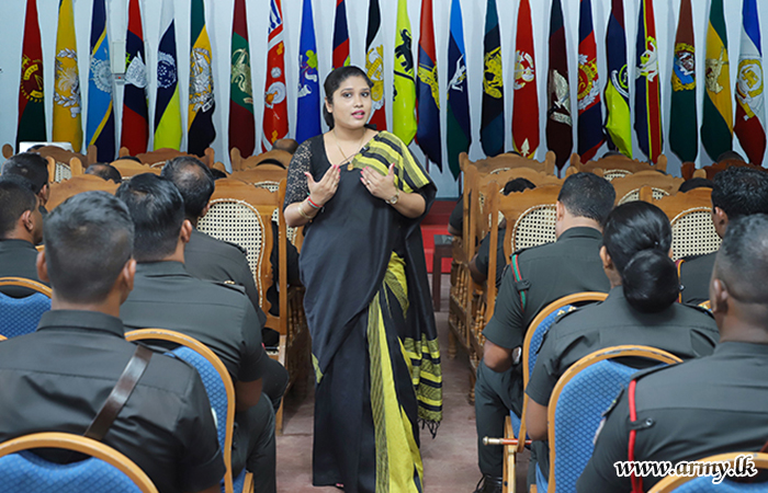 SLAVF Soldiers Listen to Lecture on ' Family Life'