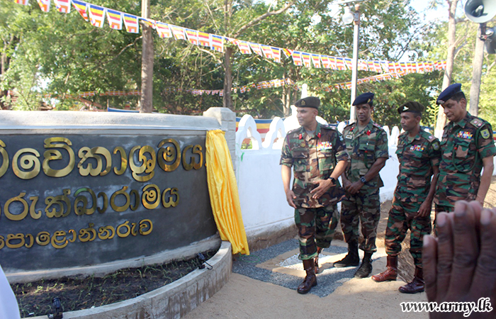 East Troops Complete Bodirukkarama Temple Repairs & Constructions