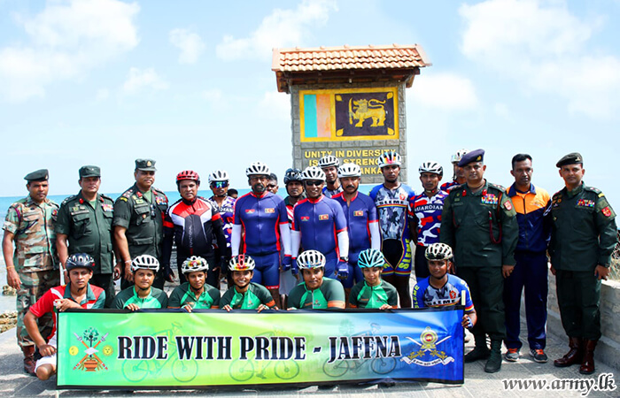 ‘Ride with Pride’ Expedition Concluded at Point Pedro