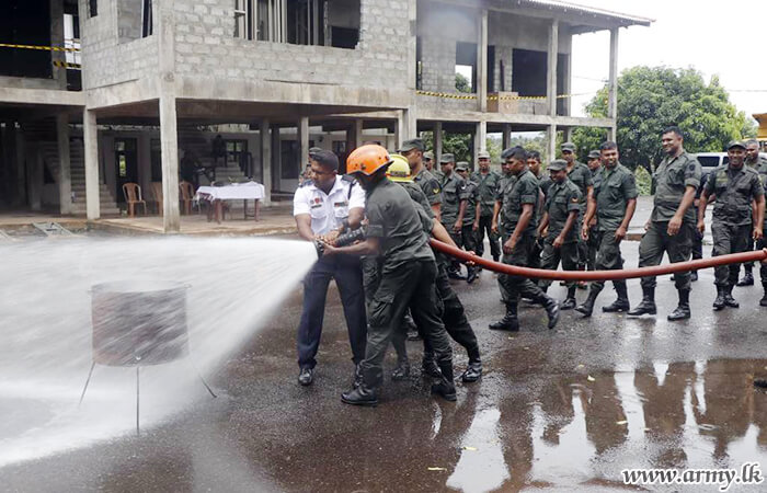 SFHQ-West Trains Troops for Firefighting