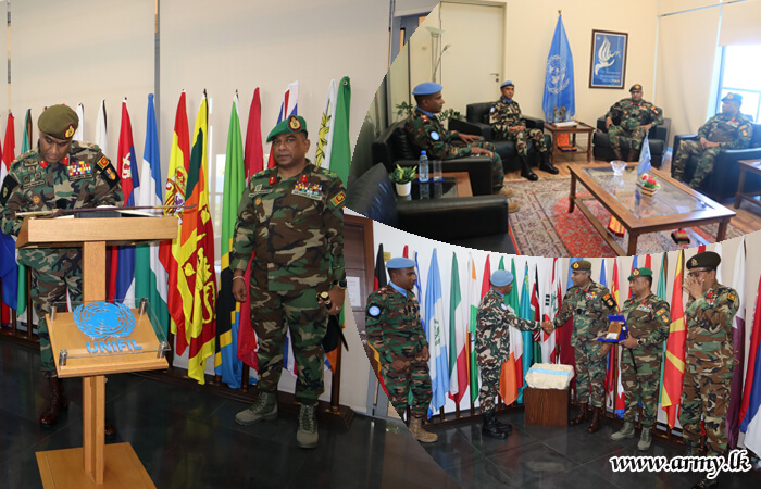 Sri Lankan Delegation in Lebanon Extends Courtesies to UNIFIL HQ  