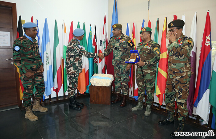 Sri Lankan Delegation in Lebanon Extends Courtesies to UNIFIL HQ  