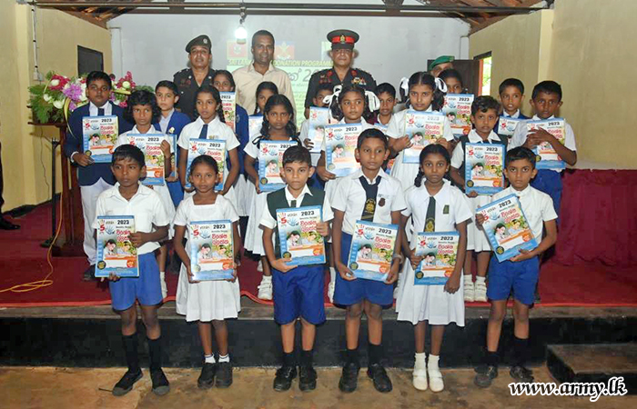 22 Infantry Division Coordination Gets Educational Support for Grade 5 Students