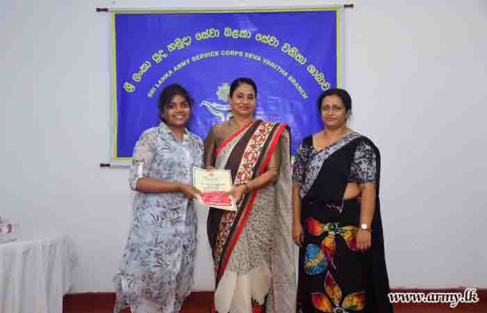 Creative Skills of Children in SLASC Families Rewarded  
