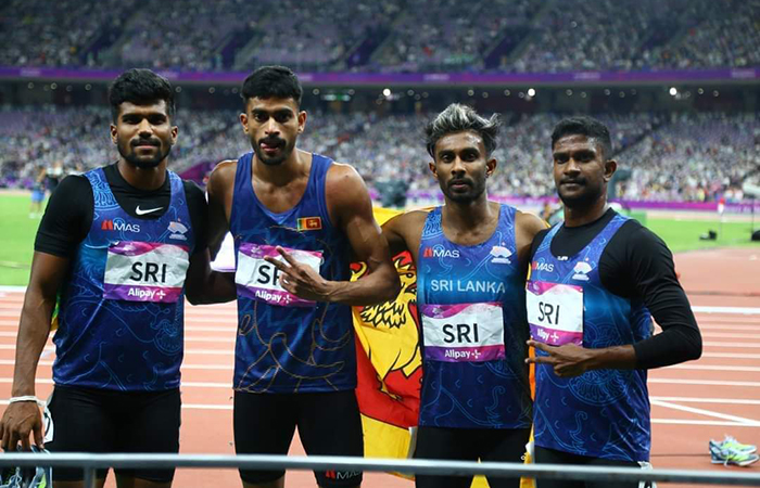 ආසියානු ක්‍රීඩා උළෙලේදී යුද්ධ හමුදා ක්‍රීඩක ක්‍රීඩිකාවන් ලෝකඩ පදක්කම් දිනාගනිමින් නව වාර්තා අතරට එක්විය