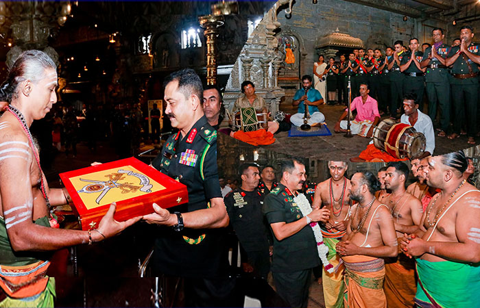 Hindu ‘Aashirwada’ Pooja Invokes Blessings on Forthcoming Army Anniversary